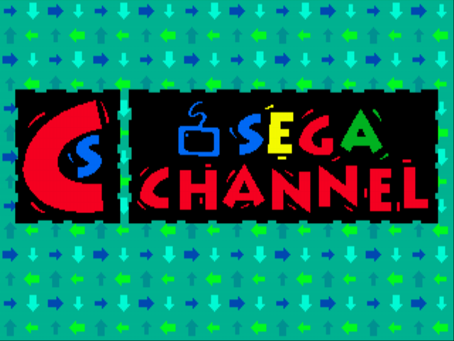 Sega Channel (prototype) Title Screen